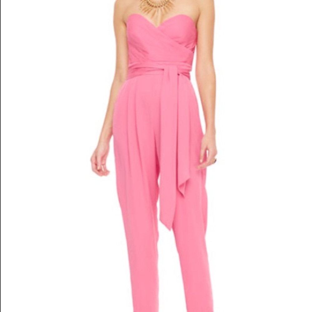 NEW! Catherine Malandrino silk jumpsuit